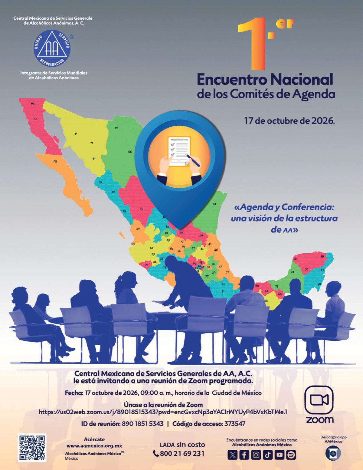 1er. ENCUENTRO NACIONAL DE LOS COMITES DE AGENDA